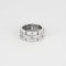 Bague 48 CARTIER - Maille panthère trois rangs demi pavé - Bague en or blanc et diamants 58 Facettes DV4479-5-48-2