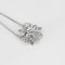 VAN CLEEF & ARPELS - Clip pendentif lotus - moyen modèle - Clip pendentif en or blanc et diamants 58 Facettes DV4479-6