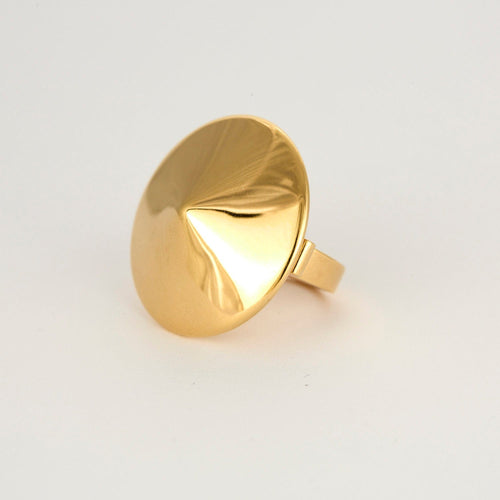 VAN CLEEF & ARPELS - Chapeau chinois - Bague en or jaune