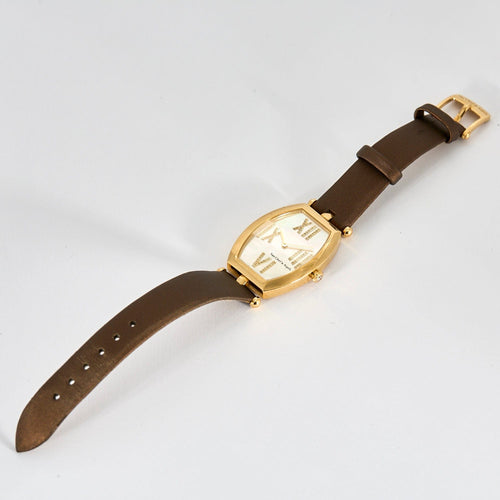 VAN CLEEF & ARPELS - Lady Arpels Classique Tonneau - Montre en or jaune 58 Facettes DV4479-30
