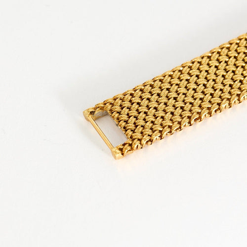 Montre PIAGET - Extraplate Joaillerie - Montre de dame, Or Jaune, Lapis, Diamants 58 Facettes DV4479-35