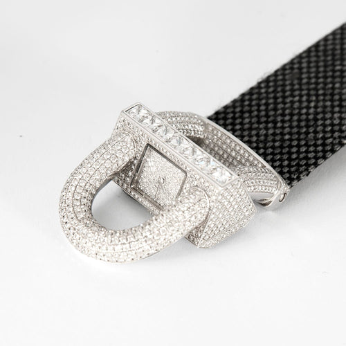 Montre VAN CLEEF & ARPELS - Collection Cadenas - Montre en or blanc diamants 58 Facettes DV4479-39