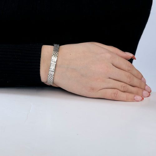 Montre VACHERON CONSTANTIN - Mécanisme 101P - Montre en or blanc et diamants 58 Facettes DV4479-43