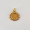 Pendentif Augis Pendentif Pendentif médaille d'amour Augis en or jaune 58 Facettes DV13256-1