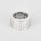 Bague 50 CHOPARD - Chopardissimo - Bague en or gris et diamants 58 Facettes DV0106-2