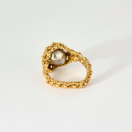 Bague 51 GILBERT ALBERT - Bague en or jaune et billes interchangeables 58 Facettes DV5853-3-51-2