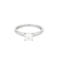 Bague 51 CARTIER - 1985 - Solitaire en platine et diamant 58 Facettes DV13892-5-51-2
