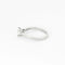 Bague 51 CARTIER - 1985 - Solitaire en platine et diamant 58 Facettes DV13892-5-51-2