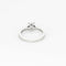 Bague 51 CARTIER - 1985 - Solitaire en platine et diamant 58 Facettes DV13892-5-51-2