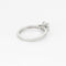 Bague 51 CARTIER - 1985 - Solitaire en platine et diamant 58 Facettes DV13892-5-51-2