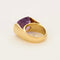 Bague 54.5 Bague en or jaune et améthyste 58 Facettes DV13940-1-545-2