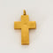 Pendentif Rare Pendentif croix or jaune, micro-mosaïque 58 Facettes DV14293-4