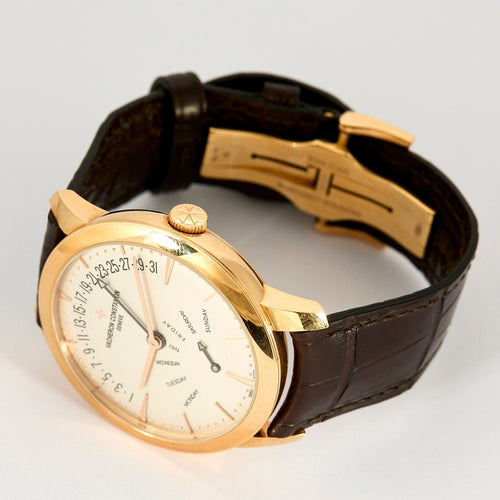 Montre VACHERON CONSTANTIN - Heures Sautantes - Montre d'homme en or rose 58 Facettes DV4479-25