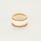 Bague 53 BULGARI - B.Zéro 1 - Bague céramique blanche et diamants 58 Facettes DV0986-3-53-2