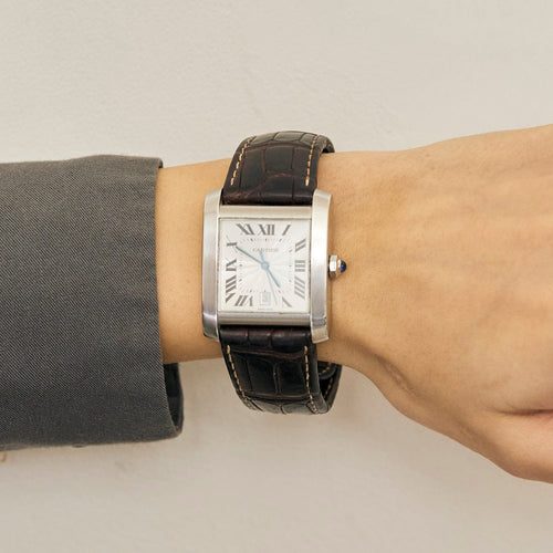 Montre CARTIER - Montre Tank Française 58 Facettes DV0854-1