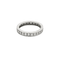 Bague 54 Alliance américaine platine et diamants 58 Facettes DV14108-1-54-3