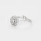 Bague 50 CHANEL - Camélia Précieux - Bague en or gris et diamants 58 Facettes DV13600-1