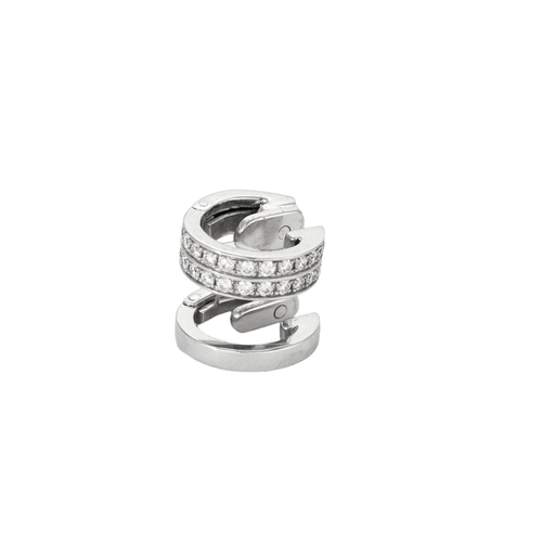 Boucles d'oreilles REPOSSI - Berbere - Clip d'oreilles en or gris et diamants 58 Facettes DV10981-4