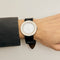 Montre HERMES - PASSE PASSE- Montre en acier pour homme 58 Facettes DV11154-6
