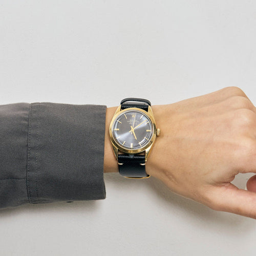 Montre ROLEX - Oyster Perpetual - Air King - montre d’homme en or jaune 58 Facettes DV15048-3