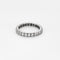 Bague 51.5 Alliance américaine en or blanc et diamants 58 Facettes DV14804-1-515-3