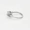 Bague 50.5 Solitaire en or blanc et diamant 58 Facettes DV14804-4-505