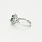 Bague 52.5 Bague marquise en or blanc, émeraude et diamants 58 Facettes DV14804-2-525-3