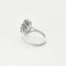 Bague 52.5 Bague marquise en or blanc, émeraude et diamants 58 Facettes DV14804-2-525-3