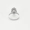 Bague 52.5 Bague marquise en or blanc, émeraude et diamants 58 Facettes DV14804-2-525-3
