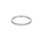 Bague 53 CHAUMET - Alliance Les Éternelles  en platine et diamants 58 Facettes DV13963-2