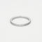 Bague 53 CHAUMET - Alliance Les Éternelles  en platine et diamants 58 Facettes DV13963-2