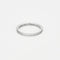 Bague 53 CHAUMET - Alliance Les Éternelles  en platine et diamants 58 Facettes DV13963-2