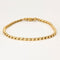 Bracelet Bracelet ligne en or jaune et diamants 58 Facettes DV1164-12