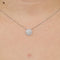 Collier Collier en or gris et diamants 58 Facettes DV3673-15