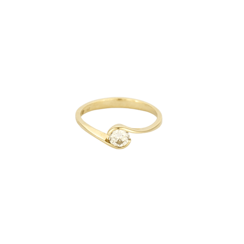 Bague 51 Bague solitaire or et diamant 58 Facettes DV15179-1