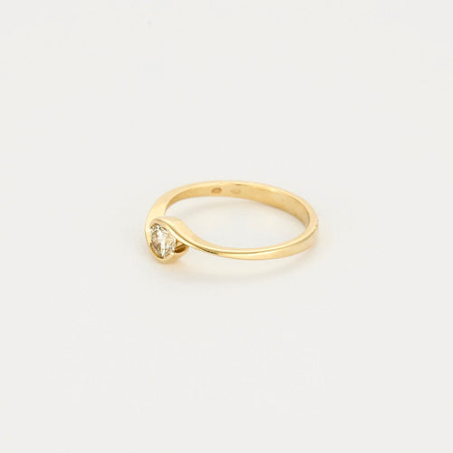 Bague 51 Bague solitaire or et diamant 58 Facettes DV15179-1