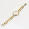 Montre HERMES - Clipper - Montre bracelet en acier et plaqué or 58 Facettes DV12372-3
