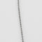 Collier Collier et pendentif Coeur en or gris et diamants noirs 58 Facettes DV6568-1