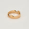 57.5 Georg Jensen - Fusion - Bague d'extrémité en or rose 58 Facettes DV14365-3-575-2