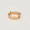 57.5 Georg Jensen - Fusion - Bague d'extrémité en or rose 58 Facettes DV14365-3-575-2