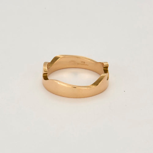 Georg Jensen - Fusion - Bague d'extrémité en or rose