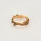 57.5 Georg Jensen - Bague fusion en or rose, diamants bruns 58 Facettes DV14365-2-575-2