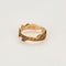 Bague 57.5 Georg Jensen - Bague fusion en or rose, diamants bruns 58 Facettes DV14365-2-575-2