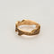 57.5 Georg Jensen - Bague fusion en or rose, diamants bruns 58 Facettes DV14365-2-575-2