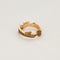 57.5 Georg Jensen - Bague fusion en or rose, diamants bruns 58 Facettes DV14365-2-575-2