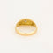 Bague 57.5 Bague jonc en or jaune et diamant 58 Facettes DV14804-3-575-2