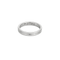 Bague 52 BOUCHERON - Godron - Alliance en platine. 58 Facettes DV12411-3