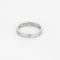 Bague 52 BOUCHERON - Godron - Alliance en platine. 58 Facettes DV12411-3