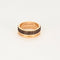 Bague 47 BOUCHERON - Alliance Quatre classique, grand modèle en or rose et pvd marron 58 Facettes DV2196-3-47-2