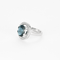 POIRAY - Ma préference - Bague en or gris et diamants, topaze blue london - tourmaline rose